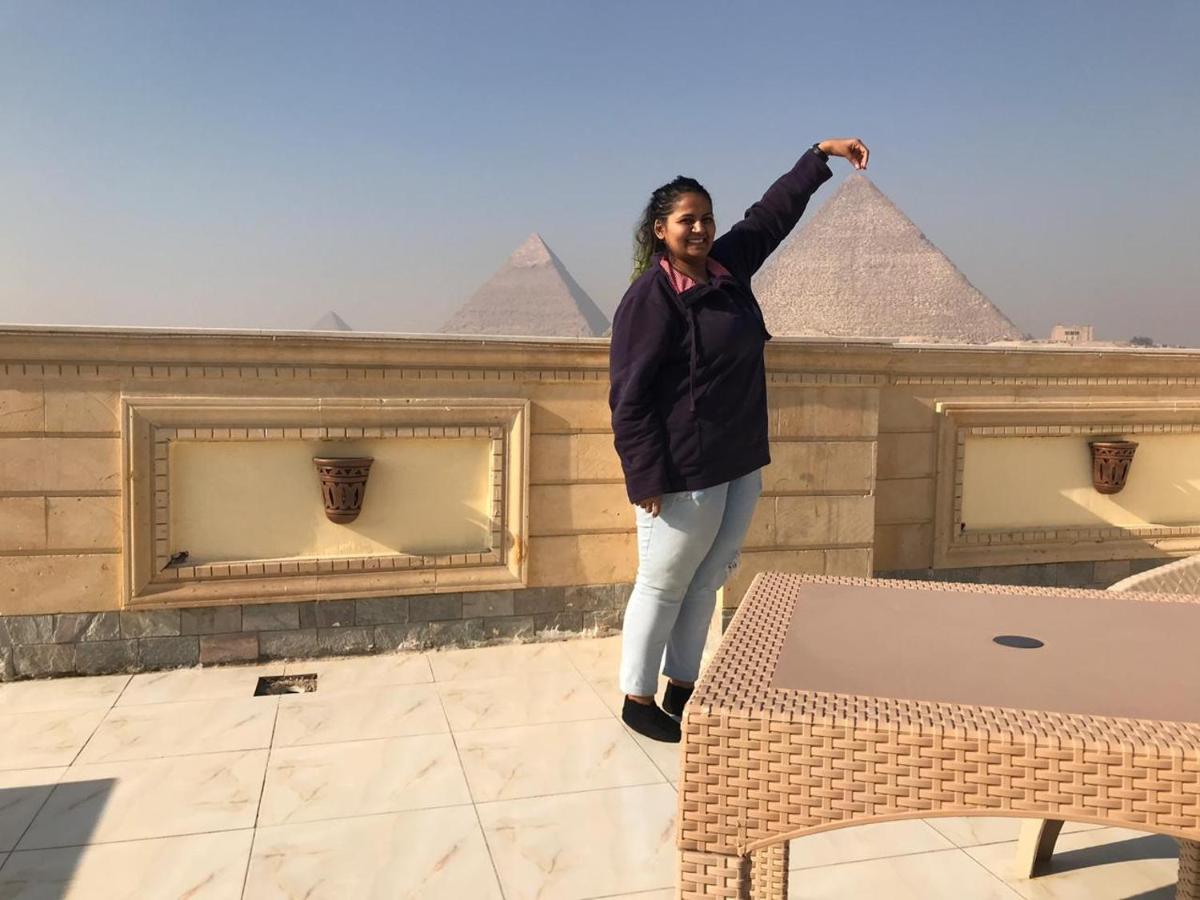 Hussien Lotus Pyramids View Hotel Cairo Exterior foto