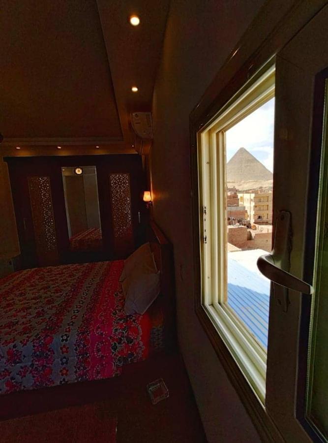 Hussien Lotus Pyramids View Hotel Cairo Exterior foto